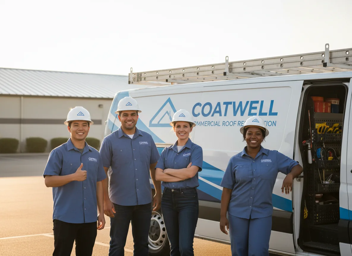 Commercial roof coating company in Emily, MN